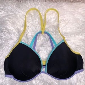 Victoria’s Secret Black Padded & lined Bikini halter